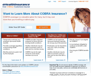 ehealthaoncobra.com: COBRA Insurance - Information, Options & Savings
Explore COBRA health insurance alternatives at eHealth & save up to hundreds of dollars per month on your health insurance coverage.