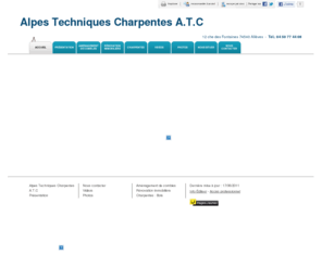 alpes-techniques-charpentes.fr: Aménagement - Alpes Techniques Charpentes A.T.C à Allèves
Alpes Techniques Charpentes A.T.C - Aménagement situé à Allèves vous accueille sur son site à Allèves