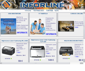 inforline.net: INFORLINE Servicios Informticos
Inforline Servicios Informaticos. Venta e instalacin de Material Informatico, Instalacion de redes, Programacion, Diseo Paginas Web. Academia de Informatica