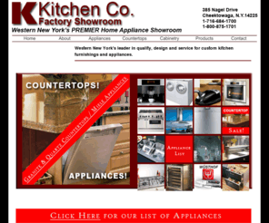 premierhomeapplianceandvacuum.com: Kitchen Appliances and Countertops at K-Kitchen Company of Buffalo, WNY and Ontario, Cananda
Kitchen Furnishings and appliances for your custom kitchen at K-Kitchen Company of Buffalo, Western New York and Ontario, Canada