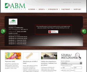 abminvestments.pl: ABM Investments
ABM Investments jest developerem na rynku mieszkaniowym.