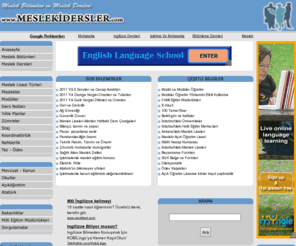 meslekidersler.com: Mesleki Dersler | meslek dersleri, meslekler, meslek bölümleri, meslek alanları, mesleki okullar, yıllık planlar, zümreler, eğitim haberleri, modüller
Meslekleri tanımak, meslekleri tanımanın önemi, meslek liseleri hakkındaki bilgiler, meslek dersleri ders notları, meslekler, meslek bölümleri ve alanları...