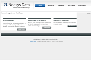 noesysdata.com: Noesys Data
Noesys Data - providing software and data services for Safety Pharmacology and Infectious Disease laboratories worldwide.