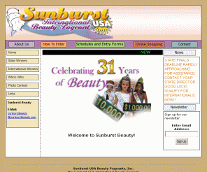 sunburstbeauty.com: Sunburst Beauty Pagent, Baby Contest and Talent Search
