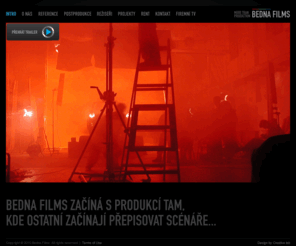 bednafilms.com: Bednafilms - Bedna Films začíná s produkcí tam, kde ostatní začínají přepisovat scénáře
Bedna Films začíná s produkcí tam, kde ostatní začínají přepisovat scénáře. Jsme více, než jen filmová a televizní produkce. Náš tým staví na zkušenostech a osvědčených profesionálech zocelených poctivou filmařskou prací.