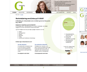 g-marketing.dk: Forside - G-marketing
G-Marketing - Markedsføring med engagement, begejstring og gennemslagskraft