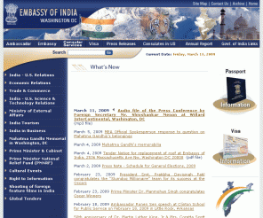 indianembassy.org: Embassy of India - Washington DC
