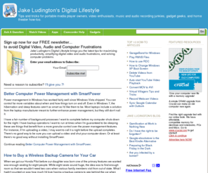 jakeludington.com: Jake Ludington's MediaBlab - Camcorders, Music, Podcasting and Making Media
