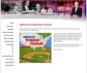 americasfreedomstadium.com: ESPN Founder | America’s Freedom Stadium
ESPN founder Bill Rasmussen writes about the world's greatest nation - America's Freedom Stadium.