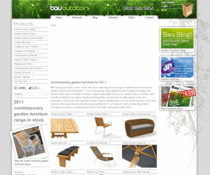 bau-outdoors.co.uk: Contemporary garden furniture range at Bau Outdoors
Modern & contemporary garden furniture. Garden dining, seating, sofas & accessories for contemporary or classic outdoor spaces. UK furniture delivery.