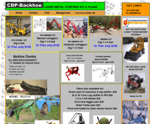 cdp-backhoe.com: CDP backhoe > backhoes & thumb kits
Backhoe Laser Starting Kits. All plates are laser cut,build a Backhoe, backhoe plan.