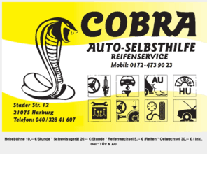 cobra-autoselbsthilfe.de: Cobra Autoselbsthilfe - DIE Fachwerkstatt in Hamburg-Harburg
Cobra Autoselbsthilfe in Hamburg - Harburg