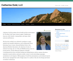 kathydold.com: Catherine Dold, LLC | Science writer ~ Boulder, Colorado
