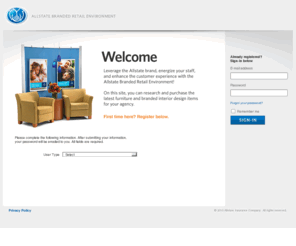 brandyouragency.com: Sign-in : Allstate Branded Retail Environment
