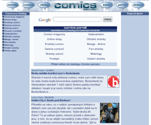 comics.cz: Comics server - vaąe brána do světa comicsu
denní zpravodaj ze světa počítačových her