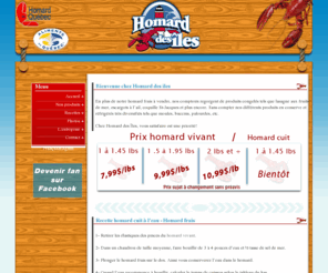 homarddesiles.com: Homard frais | Accueil | Homard des iles
homard frais à vendre des iles de la madeleine