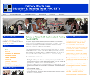 primaryhealthcaretrust.org: primaryhealthcaretrust.org - Home
Joomla - the dynamic portal engine and content management system