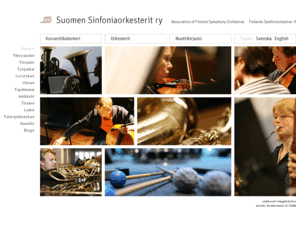 sinfoniaorkesterit.fi: Suomen sinfoniorkesterit ry - Association of Finnish Symphony Orchestras
