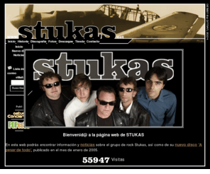 stukas.net: STUKAS.NET :: Web oficial del grupo asturiano Stukas
Web oficial del grupo de rock asturiano STUKAS