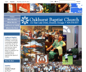 oakhurstbaptist.org: Oakhurst Baptist Church >  Home
Oakhurst Baptist Church