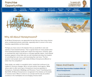 aahfranchise.com: Franchise Opportunities, Travel Franchise, Travel Agent Business, Home Based Business -- All About Honeymoons Franchises
