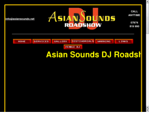 asiansoundsdj.com: Bham's No1 Asian DJs
asian djs in Birminghan, bhangra djs, Asian roadshow, mobile disco, indian, punjabi, pakistani & english music, wedding DJs for all asian functions. spectacular sound & light show, low prices