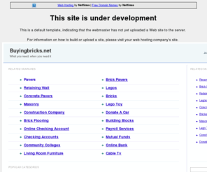 buyingbricks.net: Netfirms, Domain Names and Web Hosting for Small Business
Netfirms provides Canadian web hosting, Canadian domain names, web design, and email services for small business.