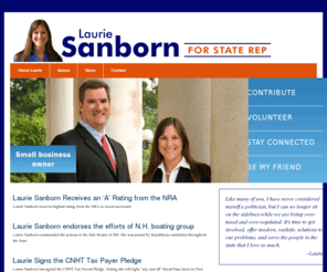 laurie4nh.com: Laurie Sanborn for State Rep
for State Rep