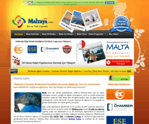 maltaya.com: Maltada eğitim|Malta Eğitim Tel:0312 4666100-ANK|0212 2937200-IST
MALTADA Eğitim koşulları,Malta Yaz okulu/Dil okulu ve Malta'da genel eğitim konularında ayrıntılı bilgiler içeren faydalı bir site.