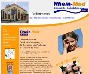 rhein-med.com: Rhein-Med Geschäfts- und Ärztehaus - Willkommen
Startseite Rhein-Med Geschäfts- und Ärztehaus in St. Sebastian