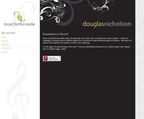 douglasnicholson.com: Douglas Nicholson, Composer
Douglas Nicholson, Composer of Music for Any Media