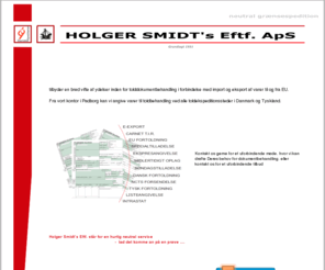 holgersmidt.com: Holger Smidt's Eftf. ApS
Neutral grænsespedition