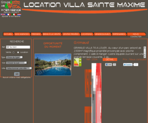 locationvillasaintemaxime.com: location saisonniere villa prestige sainte maxime beauvallon
Les plus belles villas de Sainte Maxime et de Beauvallon en location saisonnière.