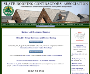 slateinstitute.com: SLATE ROOFING CONTRACTORS ASSOCIATION - HOME
Slate Roofing Contractors Association of North America, Inc. home page