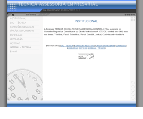 tecnicacontabil.com: INSTITUCIONAL
www.tecnicacontabil.com