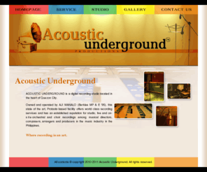 acousticunderground.net: Acoustic Underground
