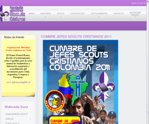 scoutscristianos.org: Bienvenidos!!!
Sitio oficial de la Asociación de Scout Cristianos.