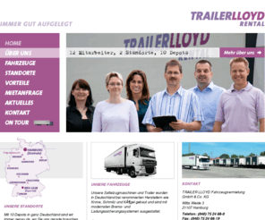 trailerlloyd.de: Home // TRAILER LLOYD Fahrzeugvermietung GmbH
