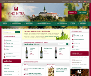 vino-nitra.sk: Skvelé biele i červené vína spod Zobora | Víno Nitra
Víno Nitra - skvelé biele i červené vína zo Slovenska