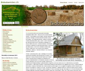 biobudownictwo.org: Biobudownictwo J.S.
Budownictwo Ekologiczne