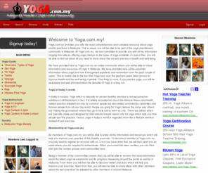 yoga.com.my: Yoga Malaysia Health Fitness Community for Malaysian Men & Women
Yoga Malaysia Health Lifestyle Instructor Centre Yogazone Celebrity Workout Gym