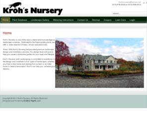 krohsnursery.com: Welcome to Kroh's Nursery
Kroh's Nursery