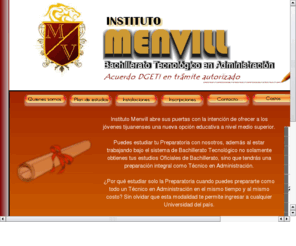 menvill.com: Menvill Instituto
Bachillerato Tecnolgico en Administracin