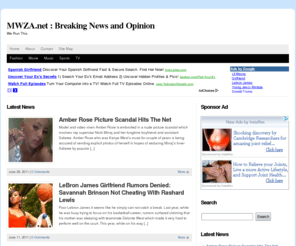 mwza.net: MWZA.net : Breaking News and Opinion
MWZA.net : Breaking News and Opinion, 24/7 we run this.