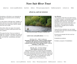 noresuirrivertrust.org: Welcome to the Nore Suir River Trust
The Nore Suir River Trust - what we're about!