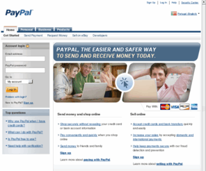 paypal.pt: Welcome - PayPal
PayPal lets you send money to anyone with email. PayPal is free for consumers and works seamlessly with your existing credit card and checking account. You can settle debts, borrow cash, divide bills or split expenses with friends all without going to an ATM or looking for your checkbook.
