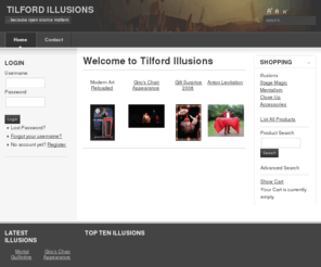 tilfordillusions.com: Welcome to Tilford Illusions
Tilford Illusions