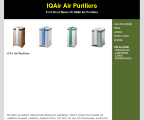 iqairairpurifiers.com: IQAir Air Purifiers
IQAir Air Purifiers