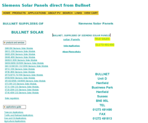 siemen.co.uk: Siemens Solar panels and PV photovoltaics Home page
Siemens Solar panels. The world leader in solar powerand solar panels