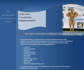 massmusclemaker.com: Home Page
Home Page